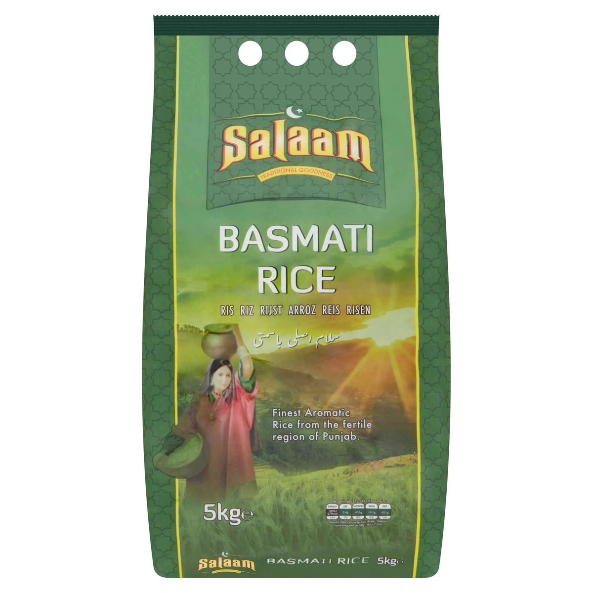Basmati Rice 5kg by SALAAM