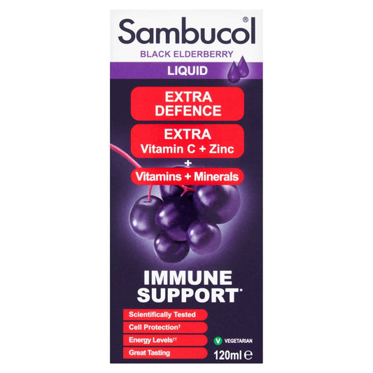 Black Elderberry Liquid Supplement by SAMBUCOL