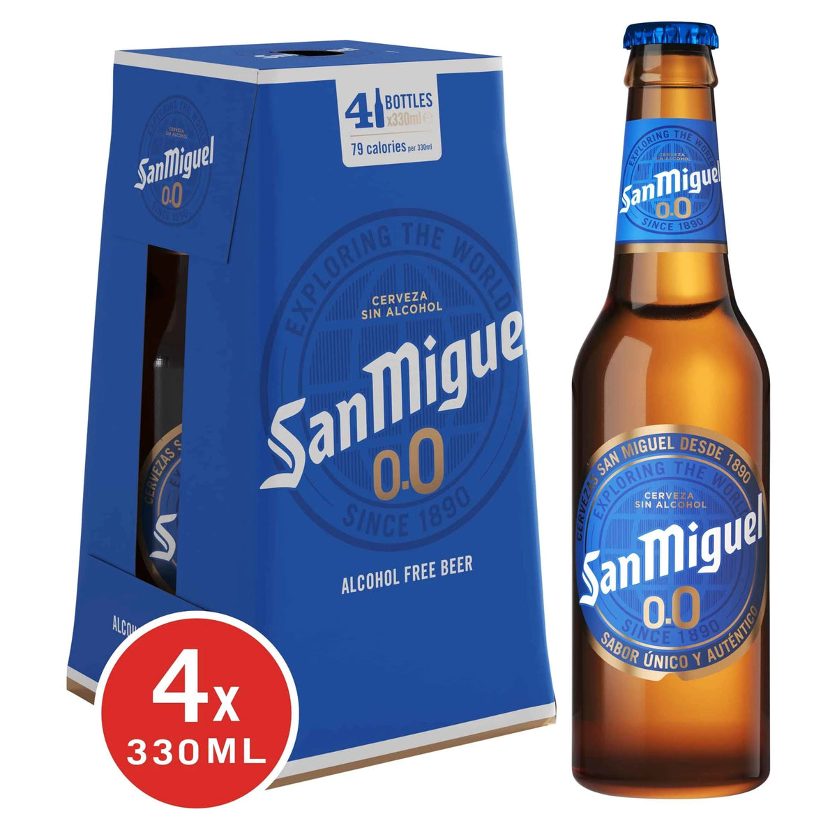 Especial Alcohol Free 0,0% Lager by San Miguel
