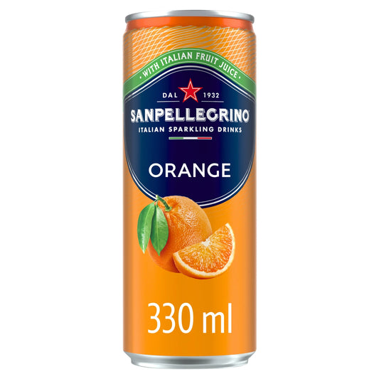 Orange Soft Drink 330ml by SAN PELLEGRINO