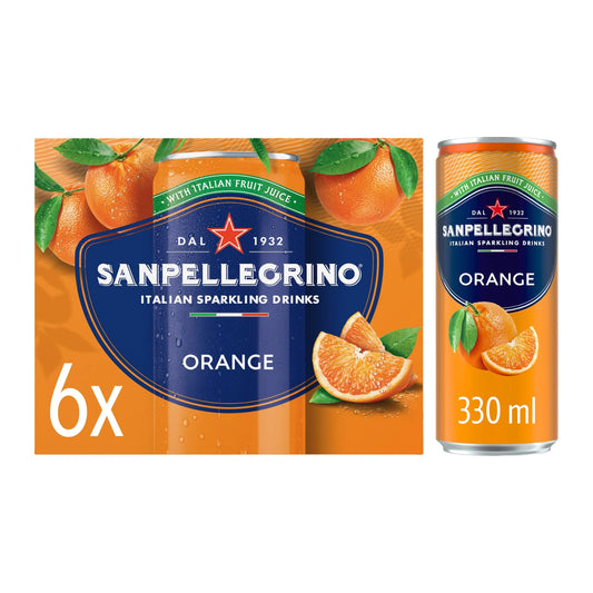 Orange Soft Drink Multipack by SAN PELLEGRINO