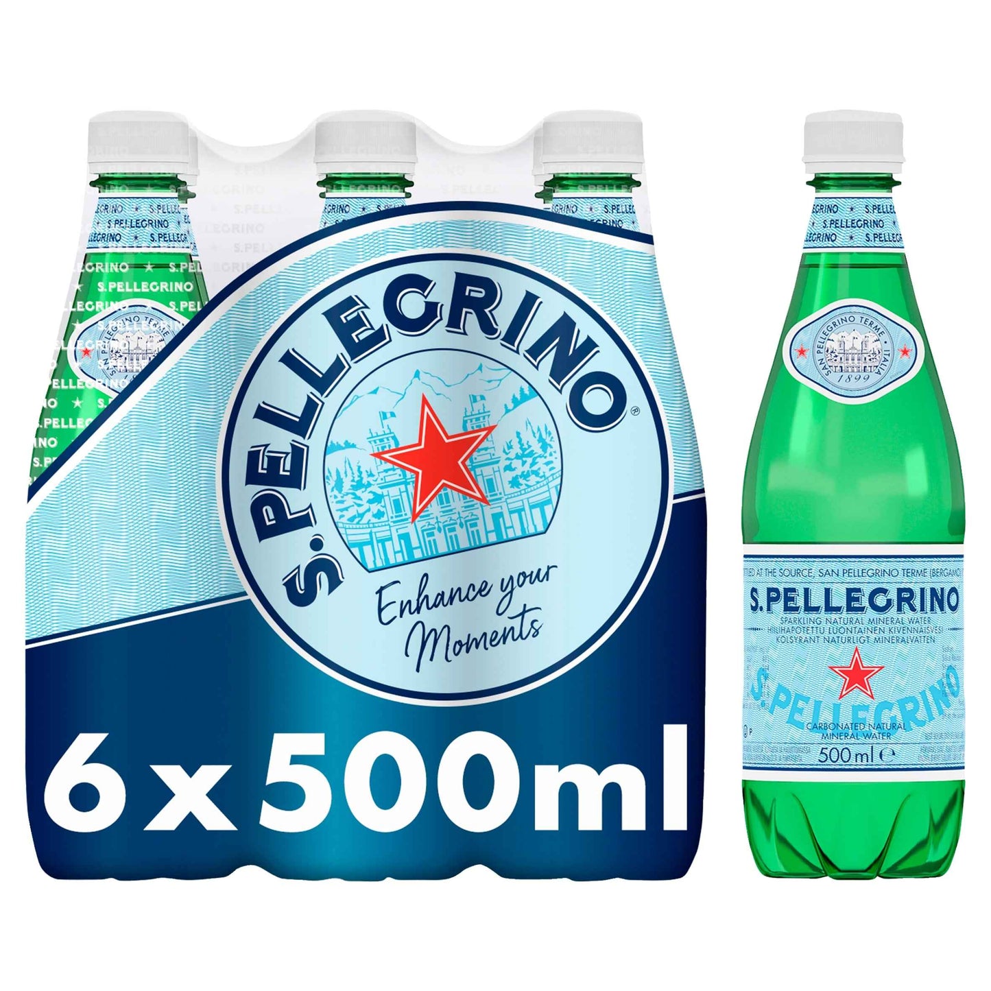 Sparkling Natural Mineral by SAN PELLEGRINO