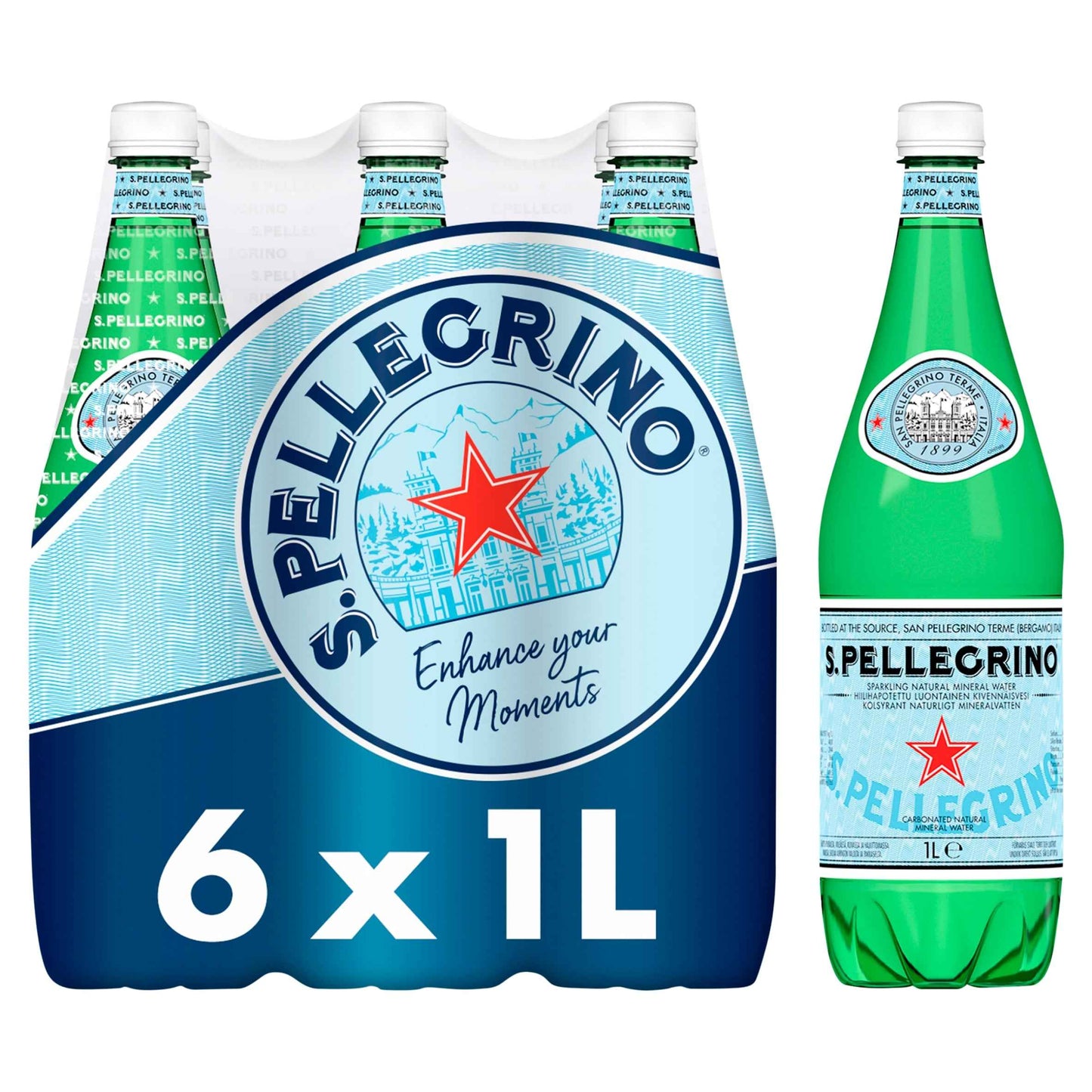 Sparkling Natural Mineral by SAN PELLEGRINO