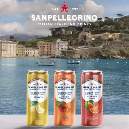 Sparkling Zero Blood Orange 6x330ml by SAN PELLEGRINO