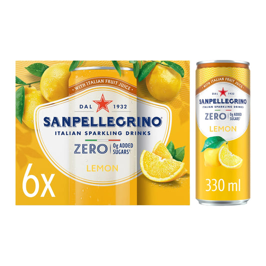 Zero Lemon 6x330ml by SAN PELLEGRINO