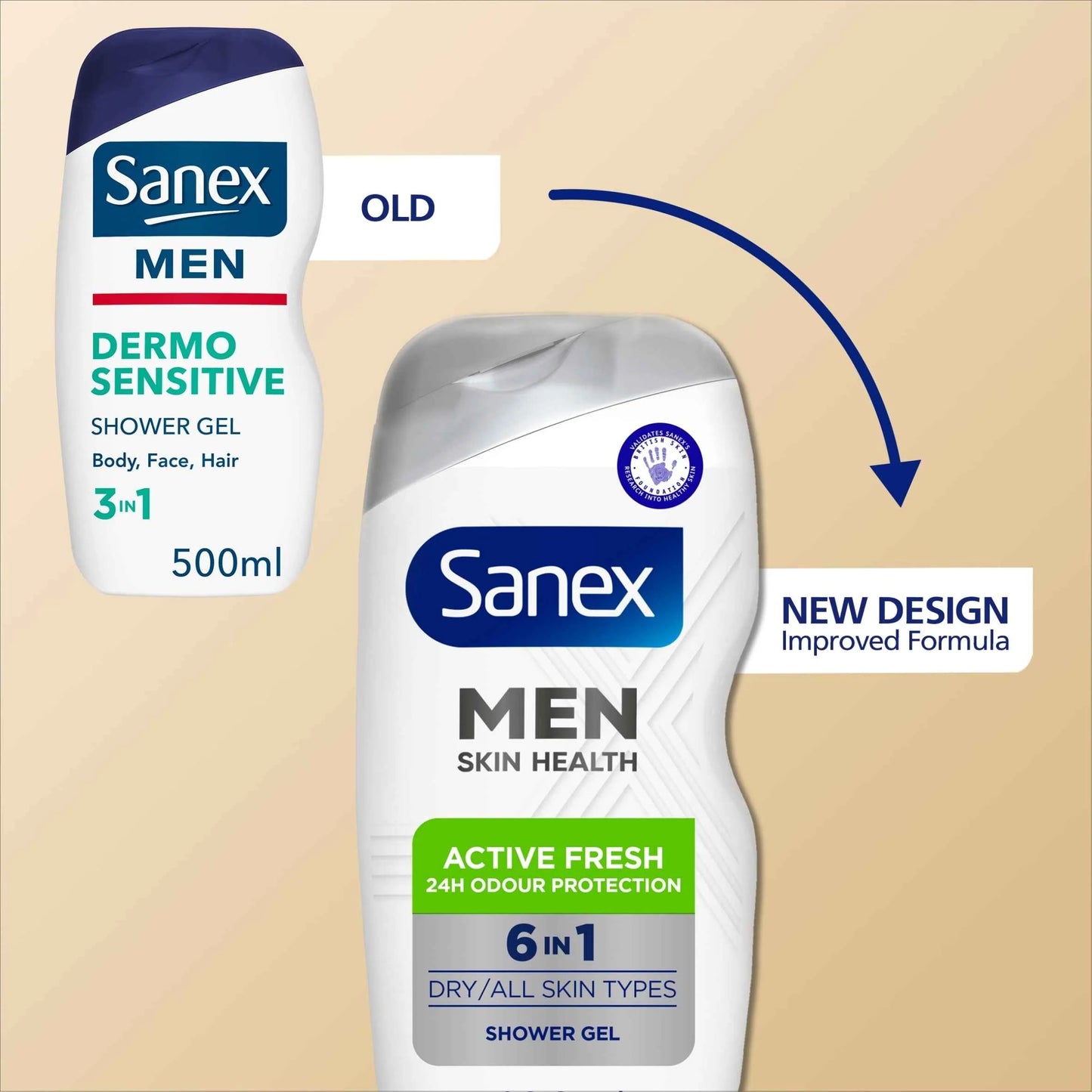 Men Skin Health Active Fresh 6in1 by SANEX