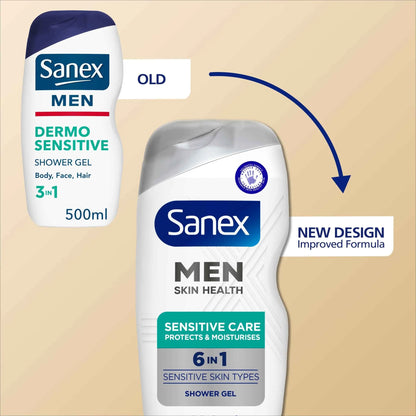 Men Skin Health Sensitive Care 6 In 1 by SANEX