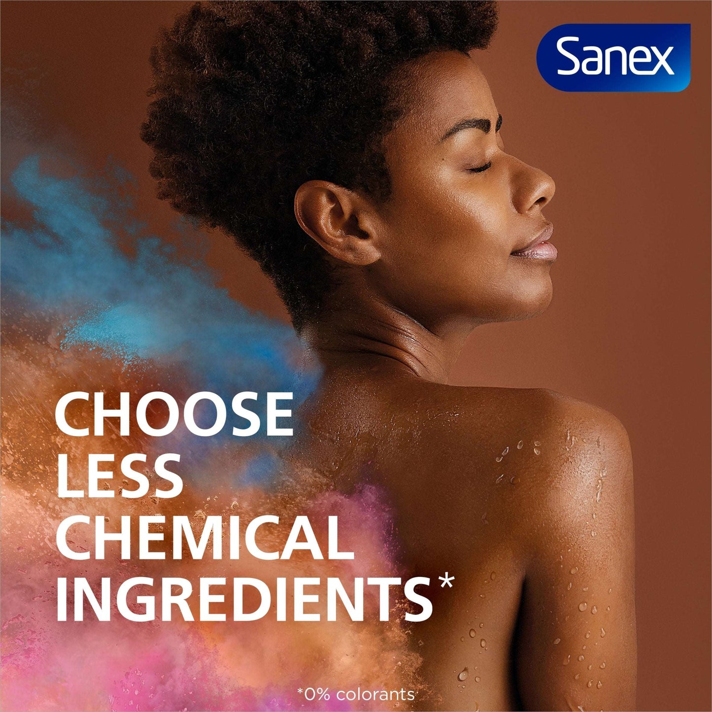 Zero % Sensitive Skin Shower Gel Body by SANEX