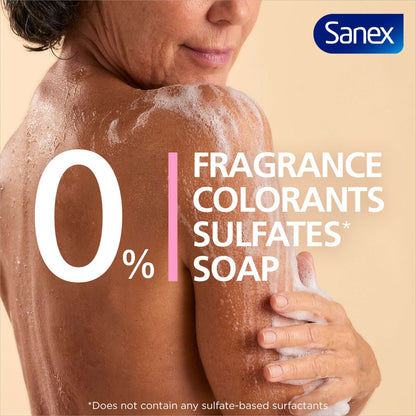 Zero % Sensitive Skin Shower Gel Body by SANEX
