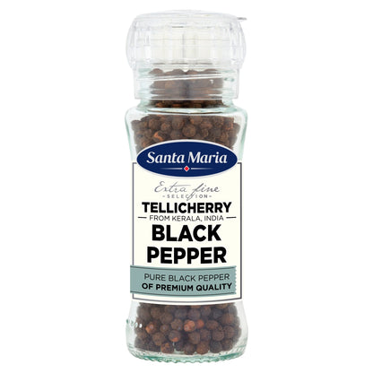 Santa Maria Tellicherry Black Pepper Grinder by JVC