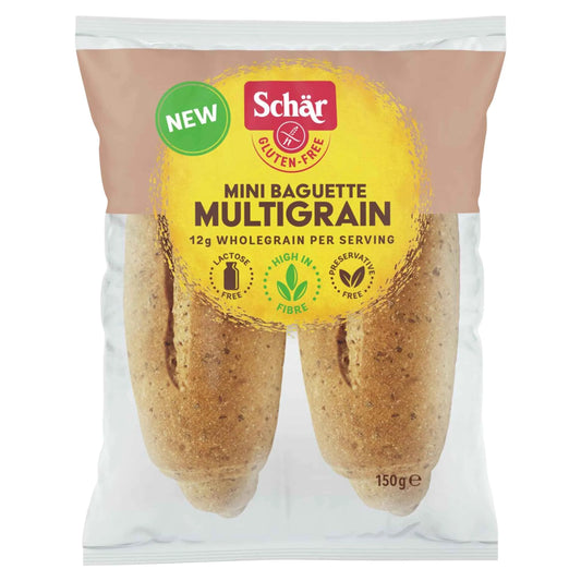 Gluten Free Mini Baguette Multigrain by SCHAR