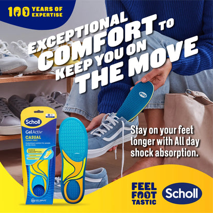 Gel Activ Casual Small Insoles by Scholl