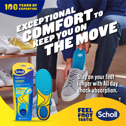 Gel Activ Insole For Men - Regular Pack by Scholl