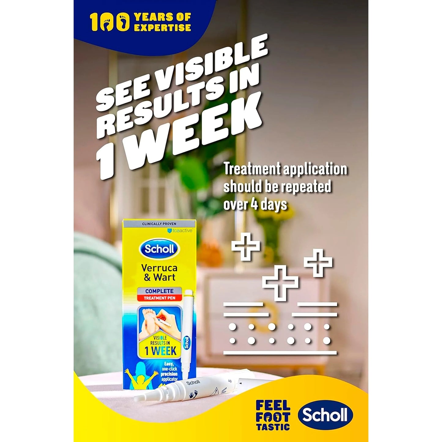 Verruca & Wart Complete Treatment Pen by Scholl