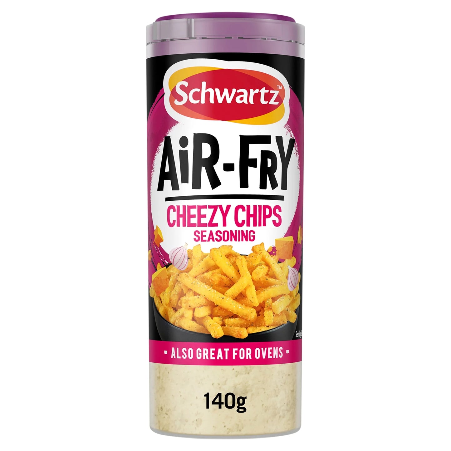 Air Fry Cheesy Chips Seasoning 140g by Schwartz