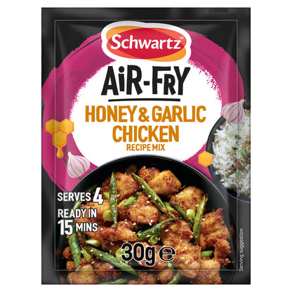 Air Fry Honey & Garlic Chicken by Schwartz at The British Vault