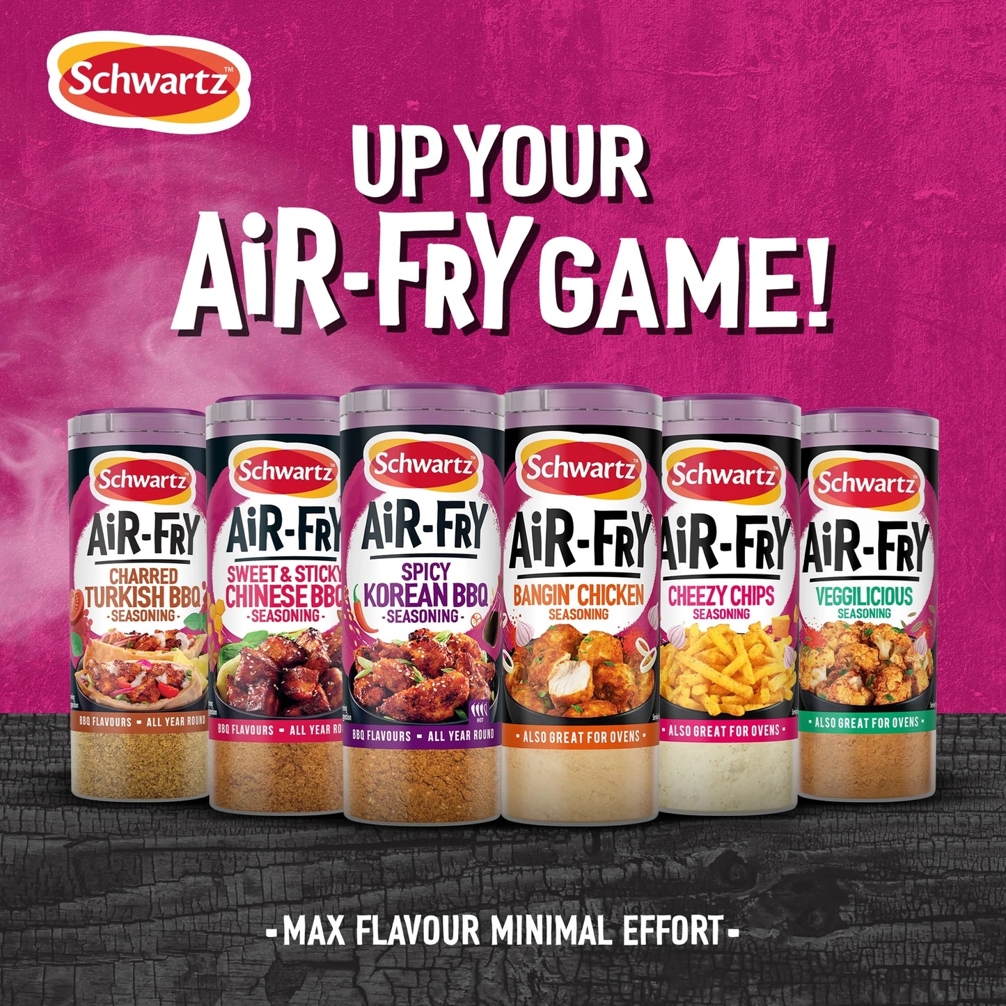 Air Fry Sweet & Sticky Chinese Bbq by Schwartz