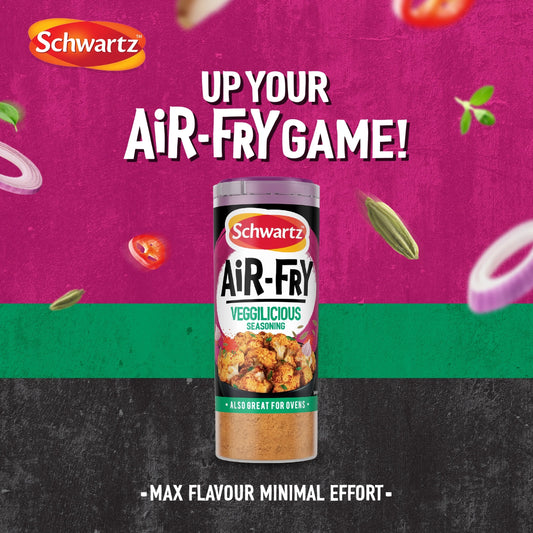 Air Fry Veggilicious Seasoning 125g by Schwartz