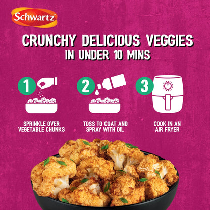 Air Fry Veggilicious Seasoning 125g by Schwartz