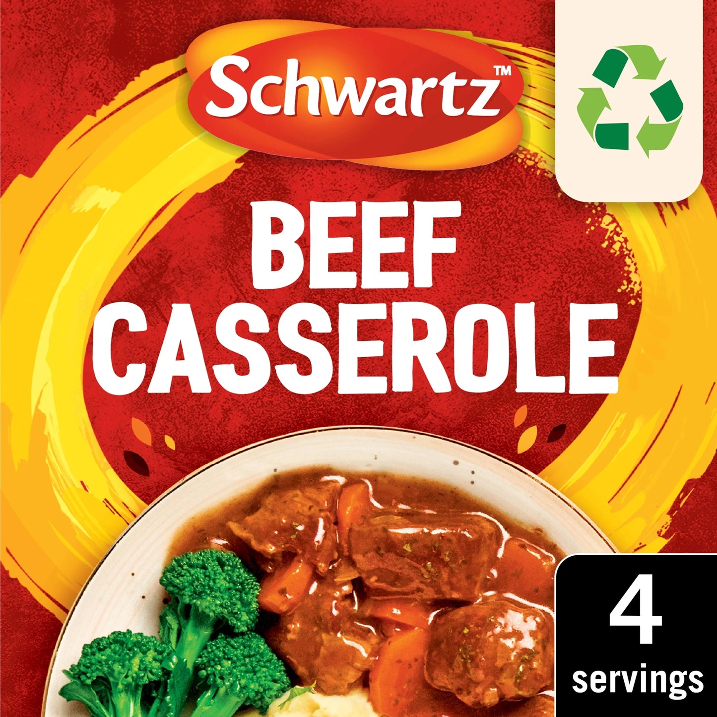 Beef Casserole Recipe Mix 38g by Schwartz