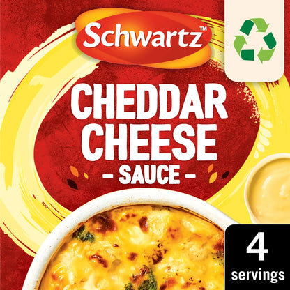 Cheddar Cheese Sauce Mix 38g by Schwartz