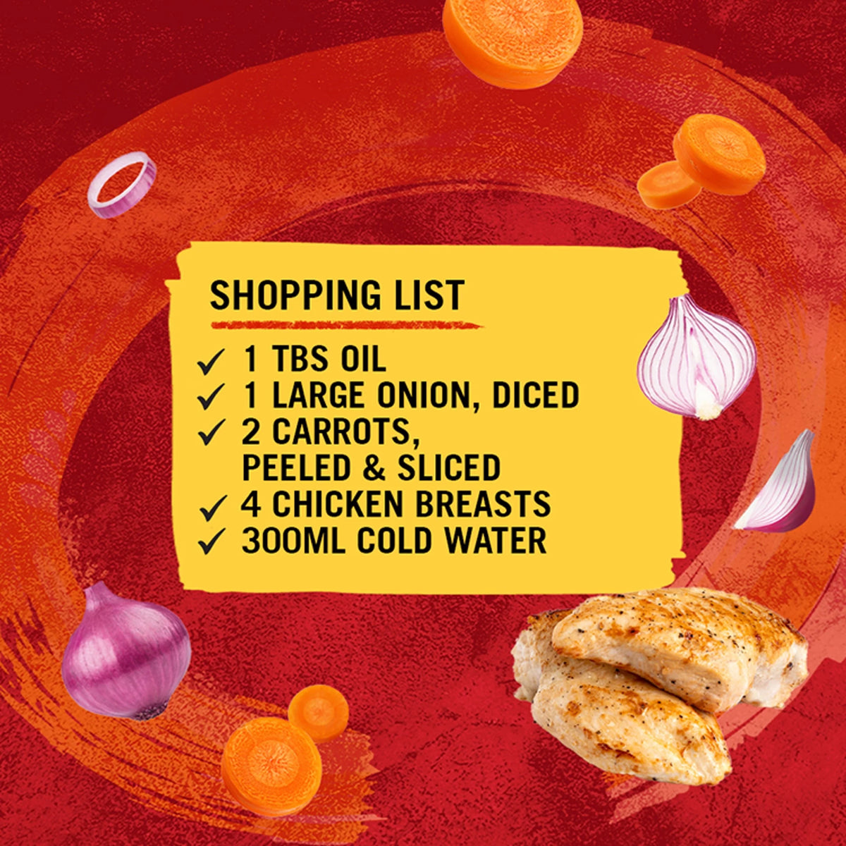 Chicken Casserole Recipe Mix 36g by Schwartz
