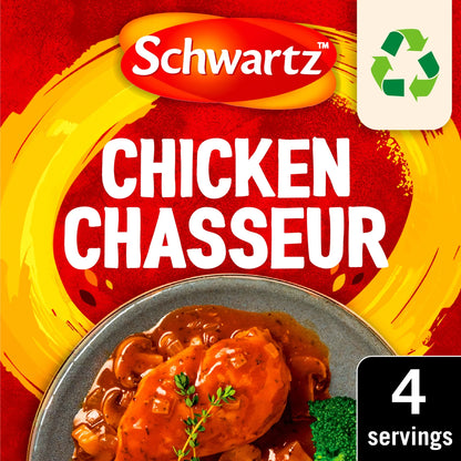 Chicken Chasseur Recipe Mix 40g by Schwartz