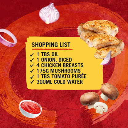 Chicken Chasseur Recipe Mix 40g by Schwartz