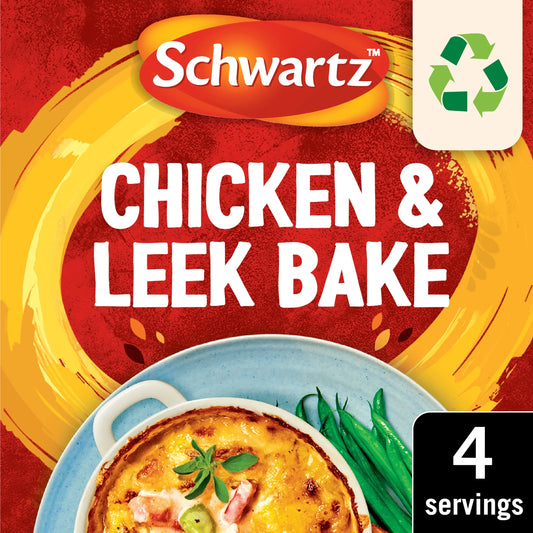 Chicken & Leek Bake Recipe Mix 35g by Schwartz