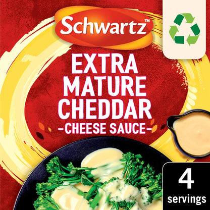 Extra Mature Cheddar Cheese Sauce by Schwartz