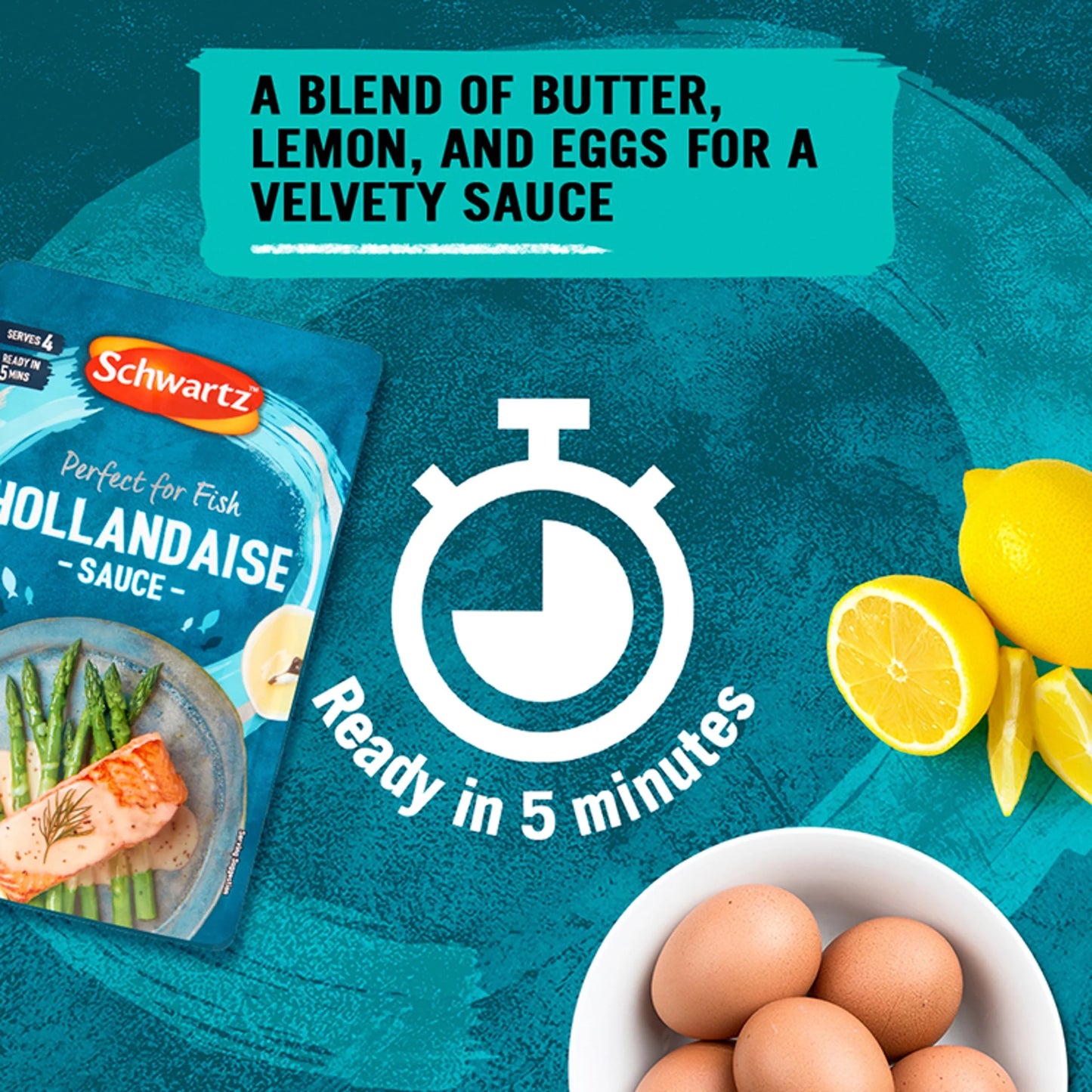 For Fish Classic Hollandaise 300 by Schwartz