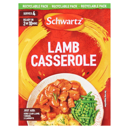 Lamb Casserole Recipe Mix 35g by Schwartz