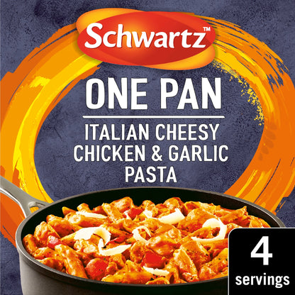 One Pan Italian Cheesy Chicken & by Schwartz