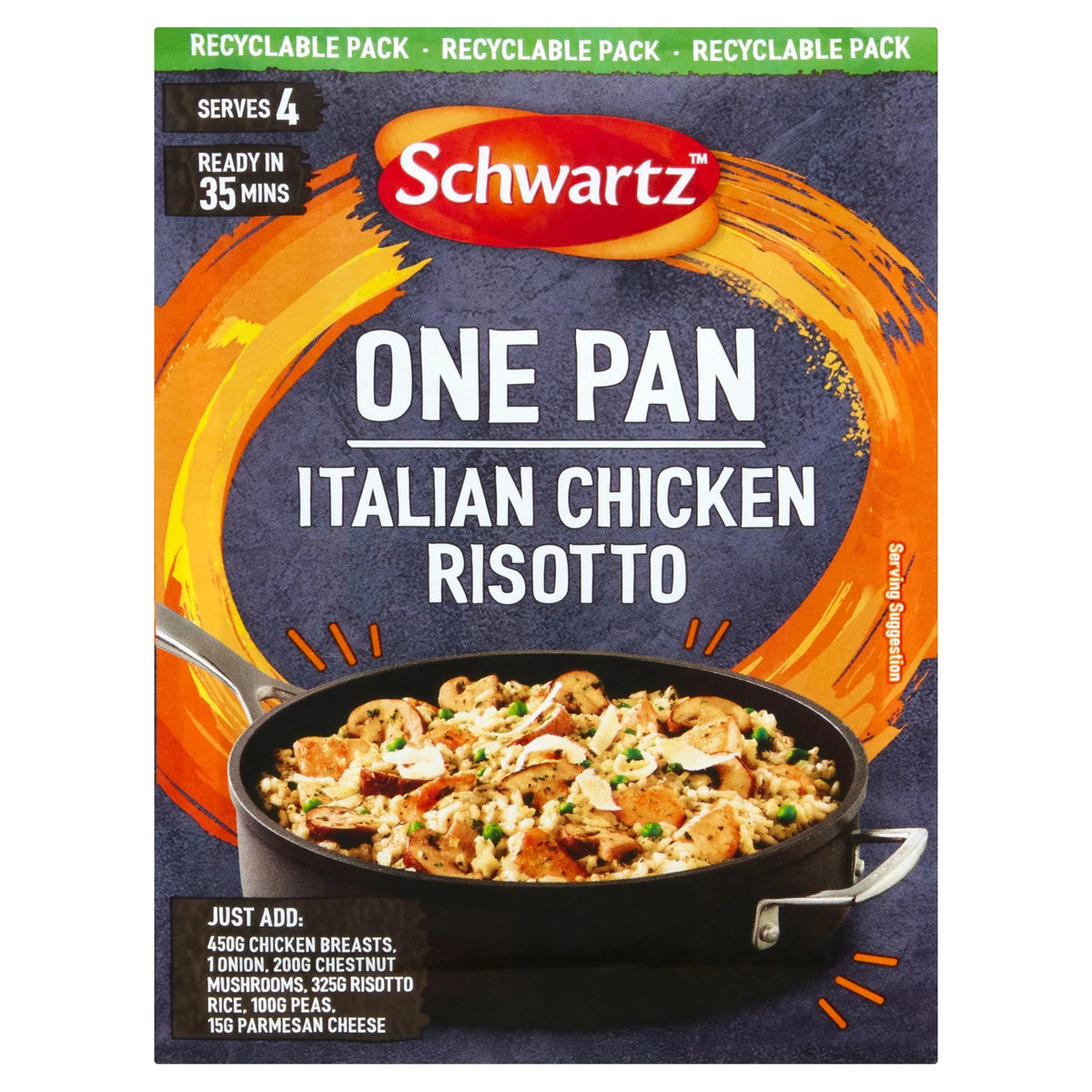 One Pan Italian Chicken Risotto by Schwartz