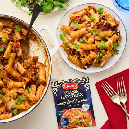 Pizza Express Pasta Bake - Spicy by Schwartz at The British Vault