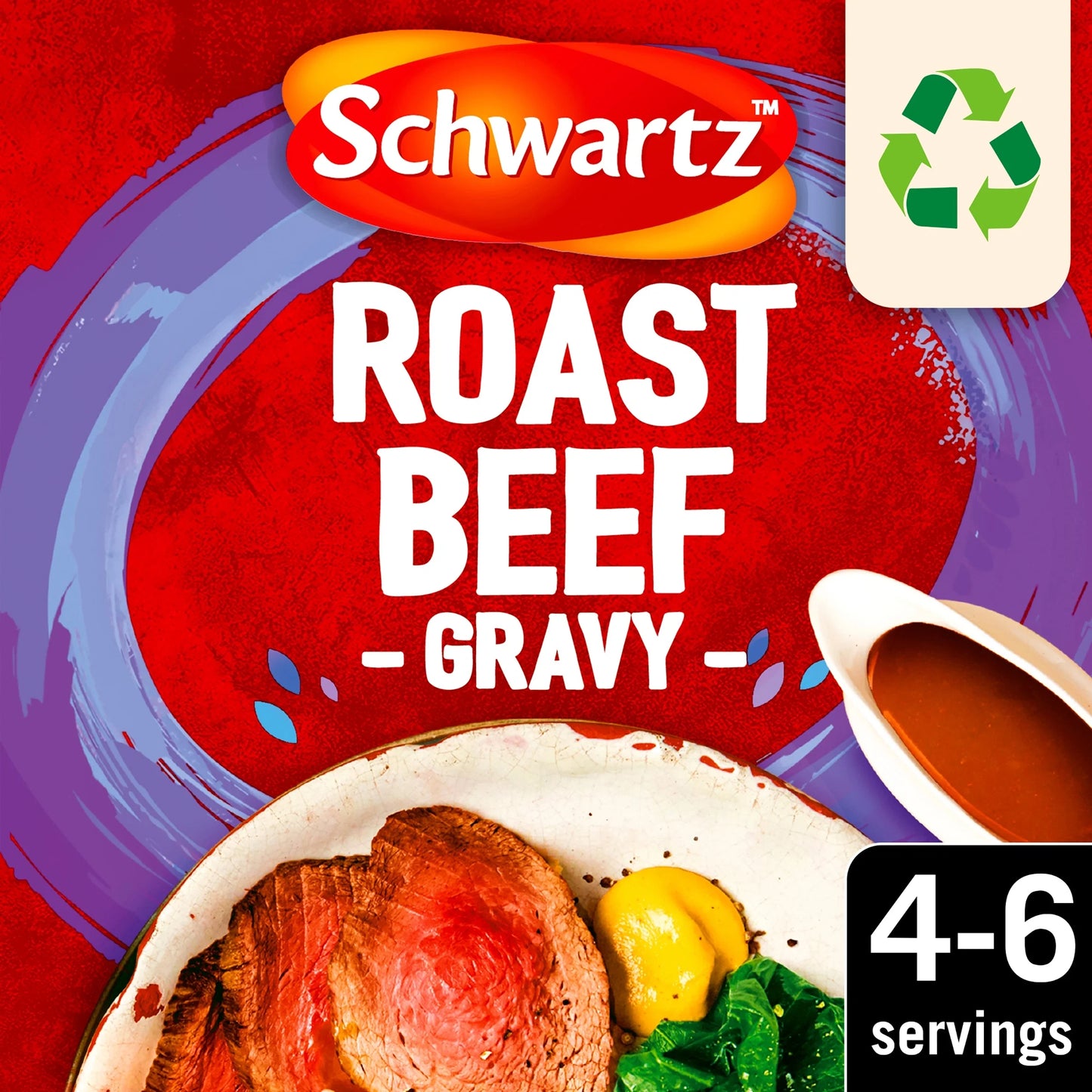 Roast Beef Gravy Mix 27g by Schwartz