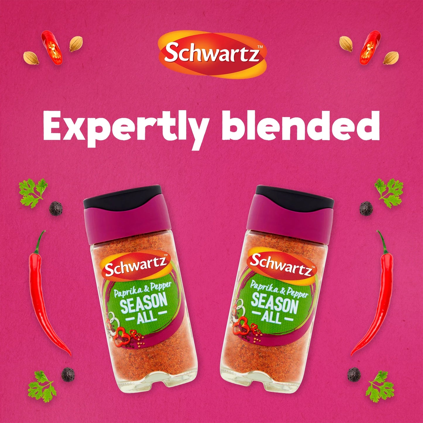 Salt, Paprika & Pepper Season All by Schwartz