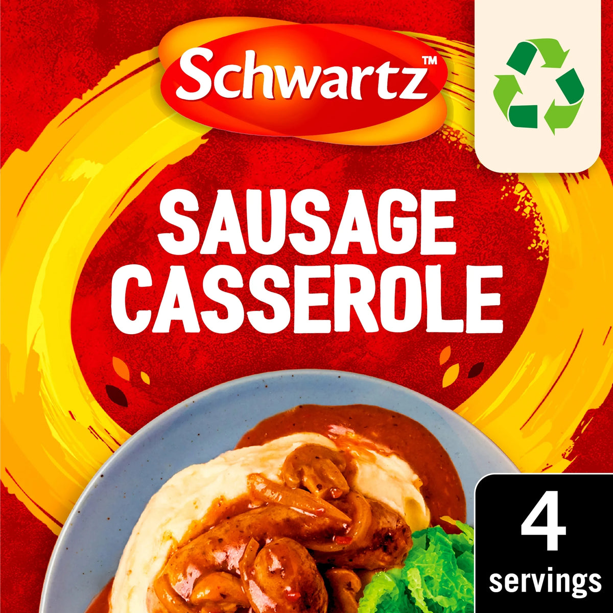 Sausage Casserole Recipe Mix 35g by Schwartz