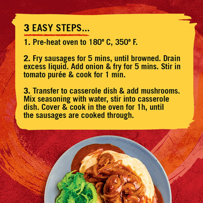 Sausage Casserole Recipe Mix 35g by Schwartz
