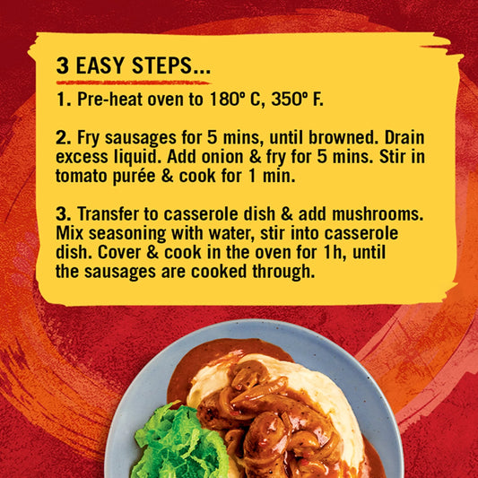 Sausage Casserole Recipe Mix 35g by Schwartz