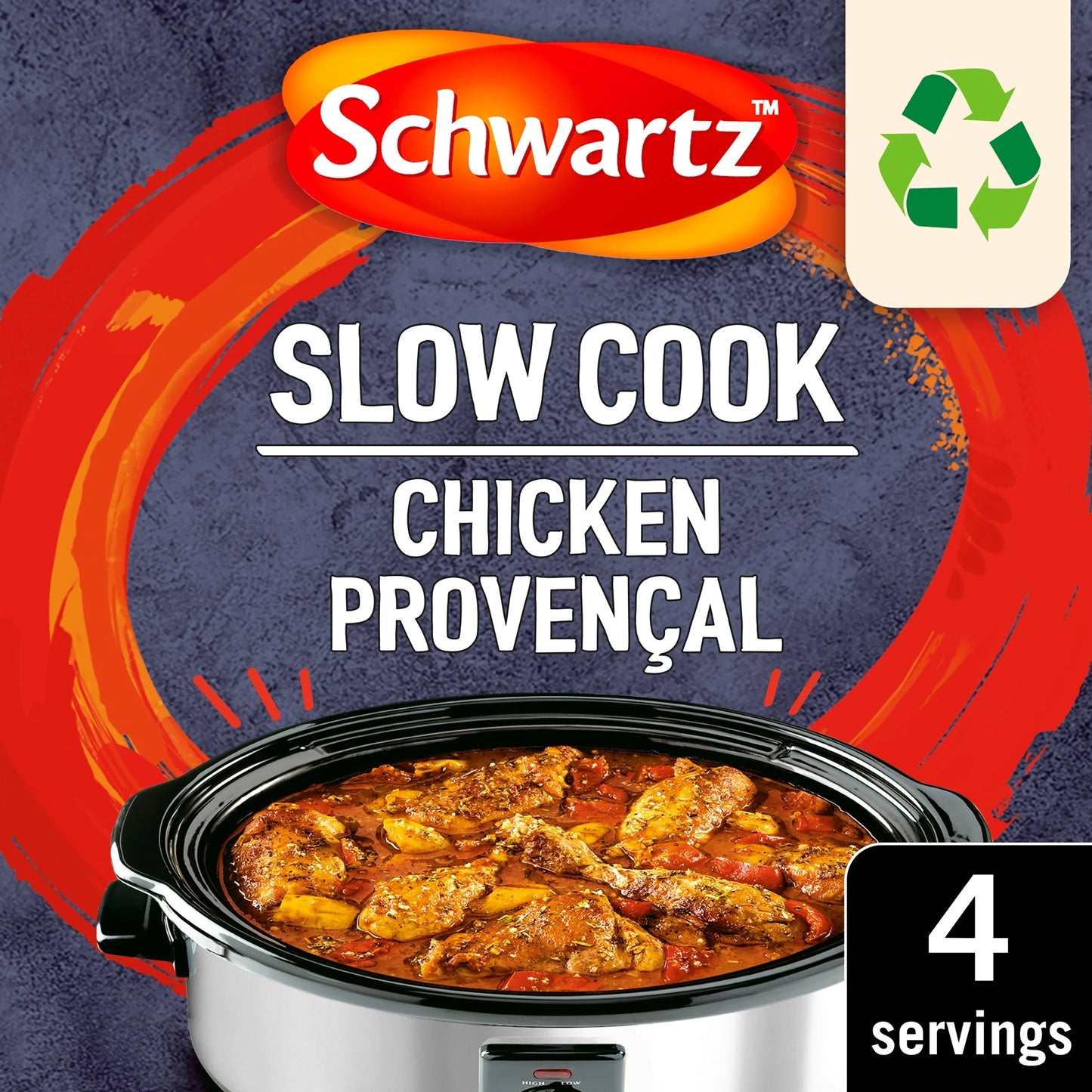Slow Cook Chicken Provençal Recipe by Schwartz