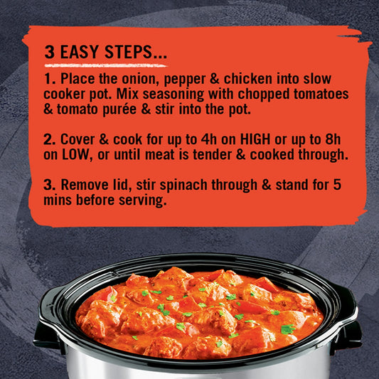 Slow Cook Tikka Masala Recipe Mix 35g by Schwartz