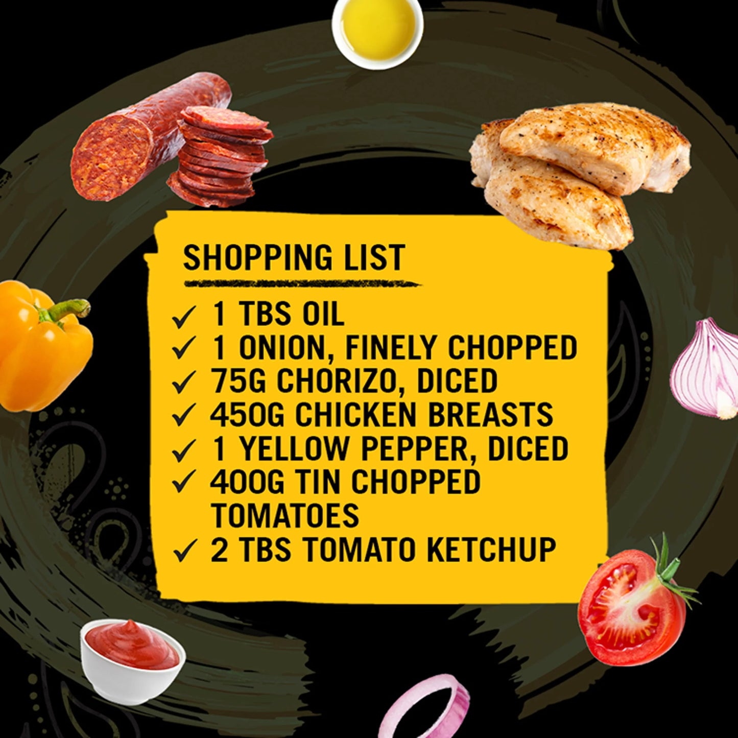 Smoked Paprika Chicken Recipe Mix 28g by Schwartz