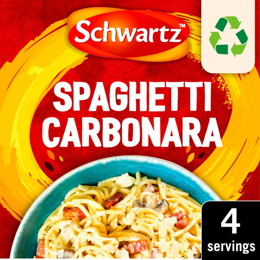 Spaghetti Carbonara Recipe Mix 32g by Schwartz