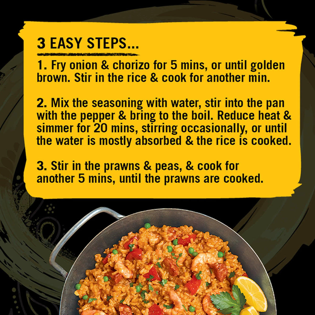 Spanish Paella Recipe Mix 30g by Schwartz
