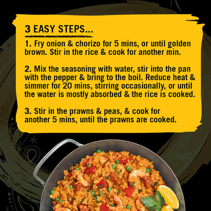 Spanish Paella Recipe Mix 30g by Schwartz
