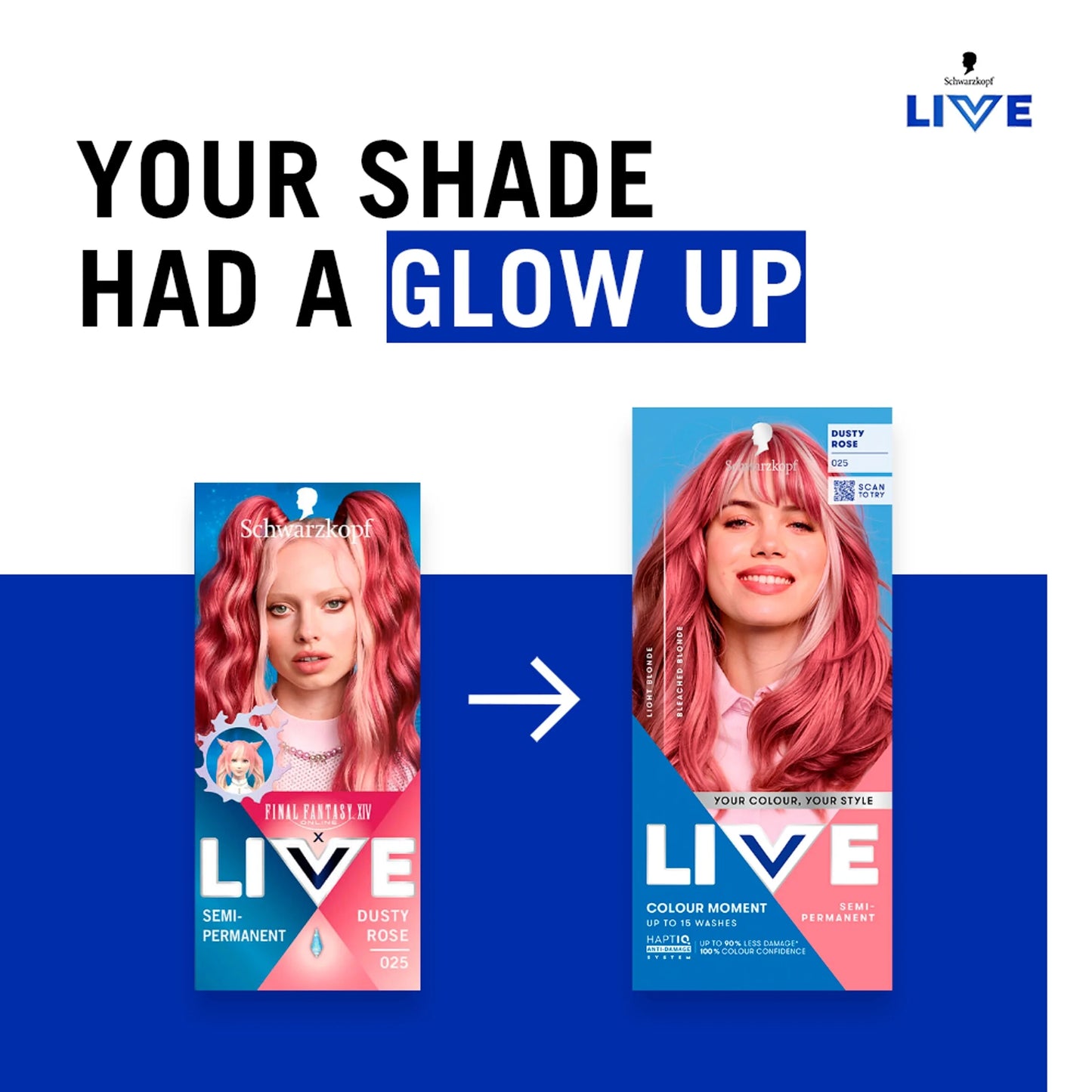 Live Colour Moment 025 Dusty Rose by SCHWARZKOPF