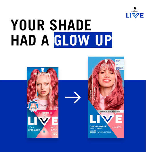 Live Colour Moment 025 Dusty Rose by SCHWARZKOPF