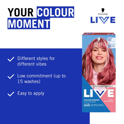 Live Colour Moment 025 Dusty Rose by SCHWARZKOPF