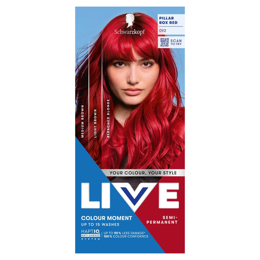 Live Colour Moment 092 Pillar Box Red Semi-permanent by SCHWARZKOPF